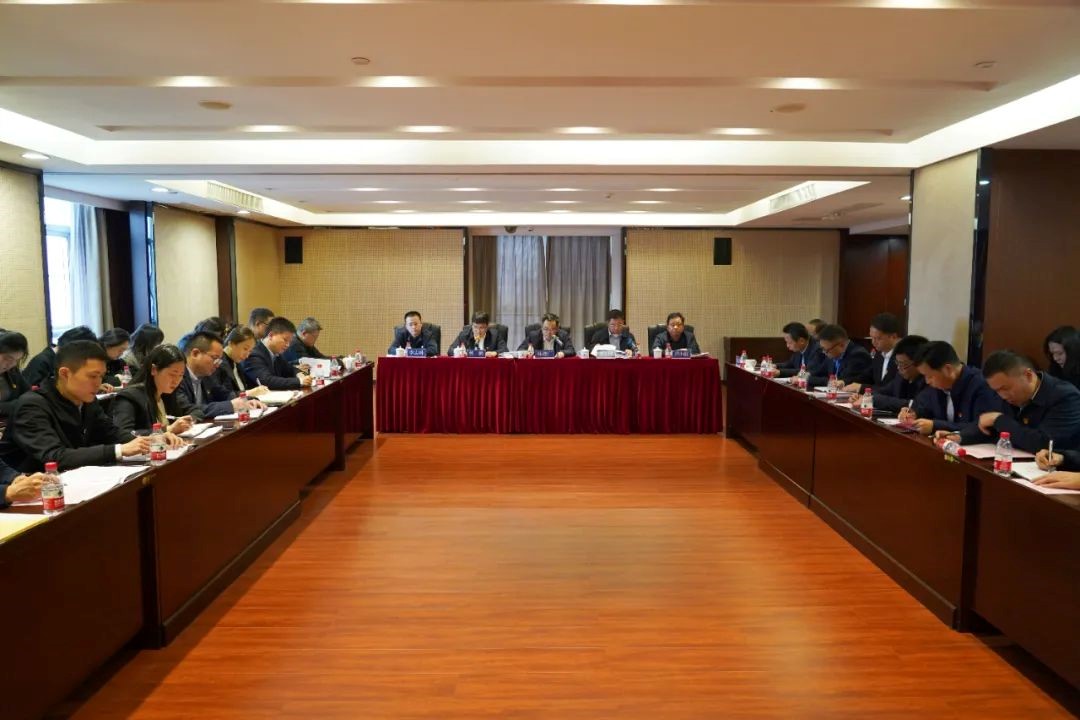 米乐m6召开2022年度中层管理人员述职考核暨党支部书记抓党建工作述职评议会